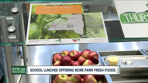 Alden Central School District has "NY Thursdays" that provide local food from farmers for school lunches