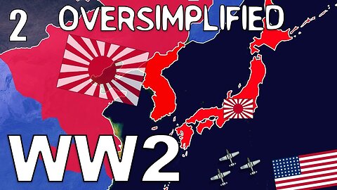 WW2 - Oversimplified - (Funny High Quality Animation) - PART 2