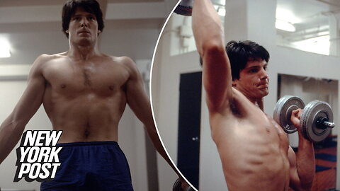 Buff Christopher Reeve works out for 'Superman' in never-before-seen photos