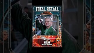 Total Recall 1990 Character Cards