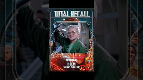 Total Recall 1990 Character Cards