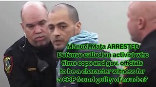 @manuelmata9699 arrested during Aaron Dean sentencing phase of murder trial