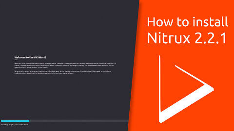 How to install Nitrux 2.2.1