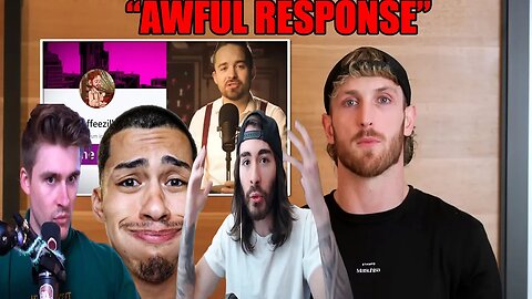 Youtubers React To Logan Paul's TERRIBLE Response to Coffeezilla (ft. Sneako, Penguinz0, Destiny...)