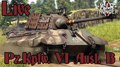 Driving a Royal Tiger - War Thunder - Live - Team G - Join Us