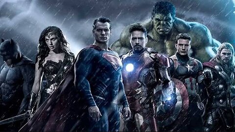 MARVEL'S AVENGER AND JUSTICE LEAGUE CROSSOVER | #justiceleague #marvel #avengers #dc #dccomics #fyp
