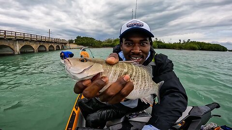 SEA-DOO Bridge Fishing! Florida Keys Fried Snapper!