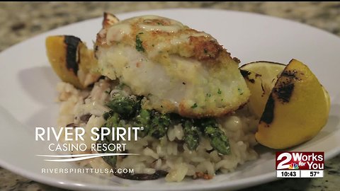 In the Kitchen with Fireside Grill: Italian Crusted Chilean Sea Bass