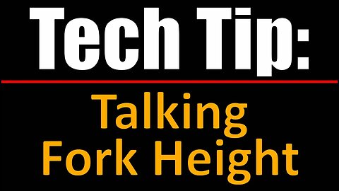 Dirt Bike Noob Tech Tip #2: Talking Fork Height