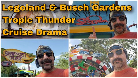 Coasters Run! | Great Lego Race | Scorpion | Tropic Thunder | Serengeti Flyer