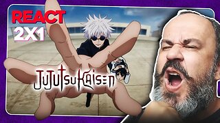 SATORU GOJO USA O MUGEN! | React JUJUTSU KAISEN episodio 2 T2