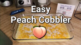 Easy and Best Peach Cobbler