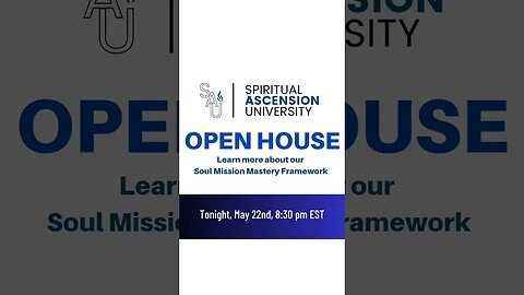 SAU Open House tonight! Here's the Zoom link: linktr.ee/the_spirit_doula