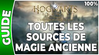 Hogwarts Legacy : l'Héritage de Poudlard - TOUTES LES SOURCES DE MAGIE ANCIENNE - 100% - [PS5 - FR]