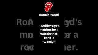 "Rocking with the Stones: Bite-sized Insights" Ronnie Wood #shorts #rollingstones #musiclegend