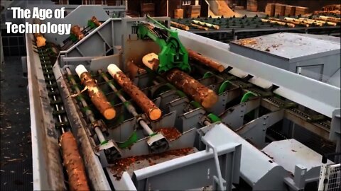 Amazing Wood Processing Machines