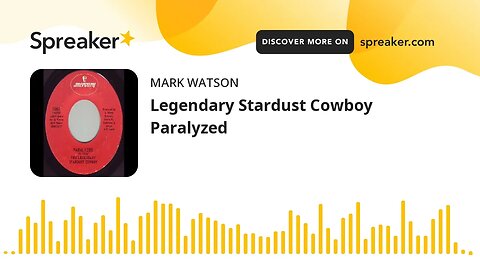 Legendary Stardust Cowboy Paralyzed (made with Spreaker)