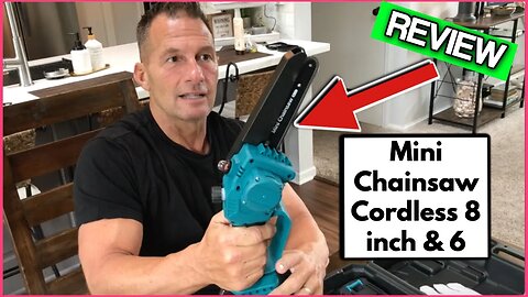 Mini Chainsaw Cordless 8 inch & 6 inch