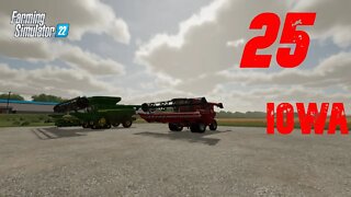 Canola Harvest at Iowa Farm Part 2 - FARMING SIMULATOR 22 - Timelapse