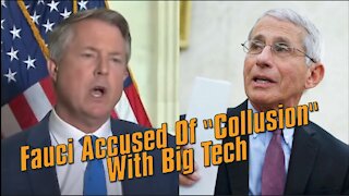 GOP Senator Claims Fauci And Big Tech Colluded For COVID Cover-Up