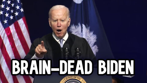 Brain-Dead Biden Deployed for Commencement Speech