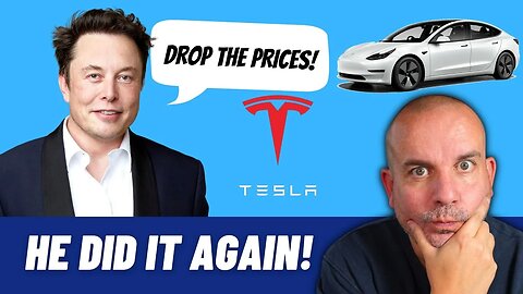 More TESLA PRICE CUTS Coming Soon! Elon speaks