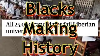 All Blacks Fail a Test - Black History Month's Blacks Making History
