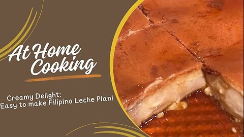 Easy Creamy Delight: Filipino Leche Flan Recipe