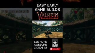 Easy Must Have Early Game Builds In Valheim! #shorts