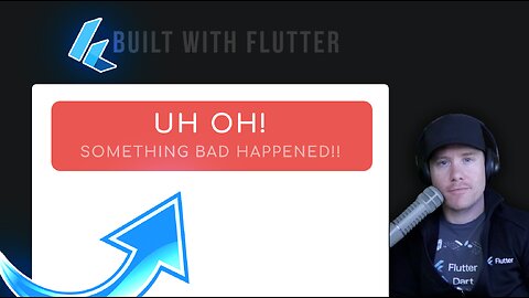 I add an error widget to Space Pod | Built with Flutter