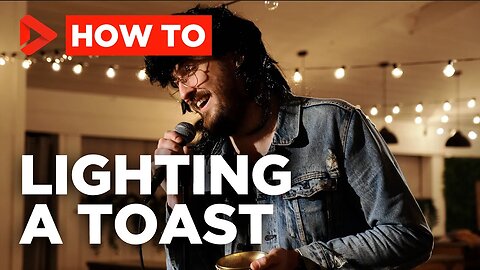 How to Light a Wedding Toast