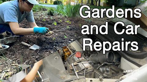 We Start a Garden and I SERIOUSLY break the car!