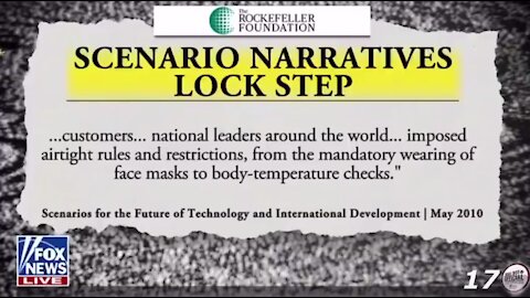 Rockefeller "Operation Lockstep" (2010) finally making it to mainstream media