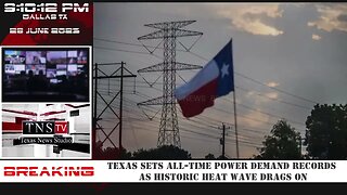 Texas sets all-time power demand records as historic heat wave drags on