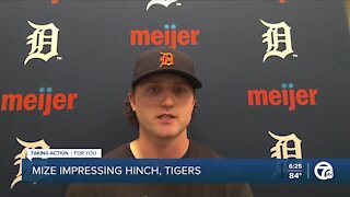 Casey Mize impressing Hinch, Tigers