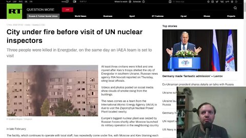 Ukraine shells and invades nuclear plant before IAEA inspection arrives