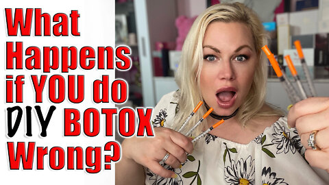What Happens if YOU do DIY Botox Wrong? | Code Jessica10 saves you Money at All Approved Vendors