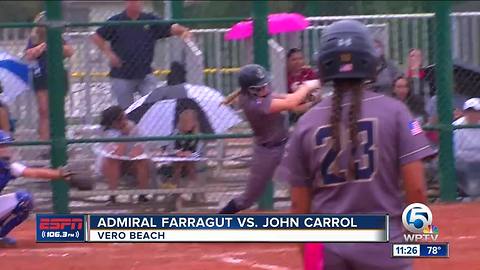 Admiral Farragut vs. John Carroll 3A State Playoffs