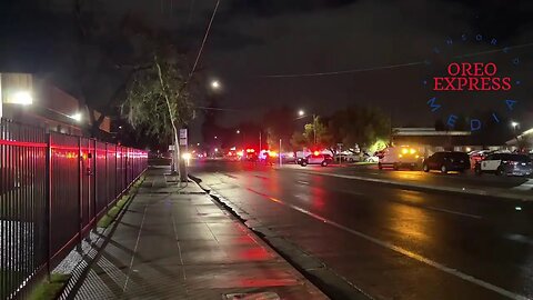 Live - Fresno - Shields and Bond - Large Police Presence