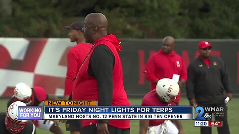 It's Friday night lights for Terps