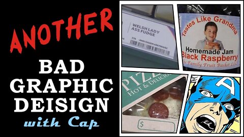 Food Packaging Gone Wrong | Bad Graphic Design with Cap | 020