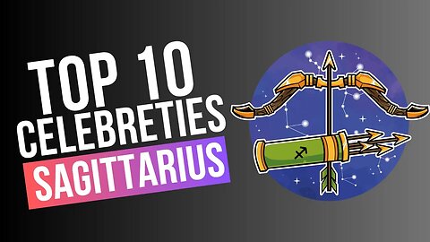 Discovering Sagittarius ♐️ Genius: Top 10 Remarkable Talents!✨ #sagittarius #celebrity #zodiac