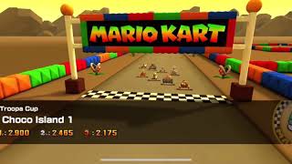 RMX Choco Island 1 Gameplay | Mario Kart Tour