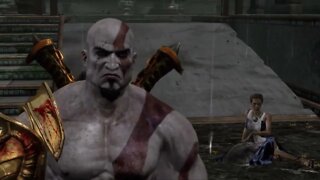 Kratos Kills Hera In Her Garden | God of War III Gameplay Cutscene