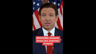 Ron DeSantis Officially Drops Out of the Presidential Race