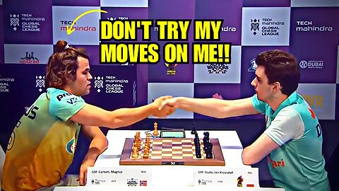 BRILLIANCE FROM MAGNUS! Magnus Carlsen DESTROYS Duda in Masterful Sicilian Game