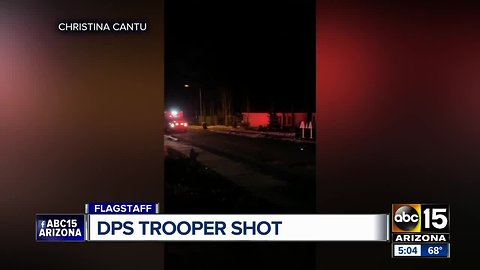 DPS Trooper recovering after being shot in Flagstaff incident