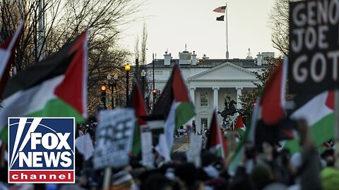 Anti-Israel riots outside White House force Secret Service to take action