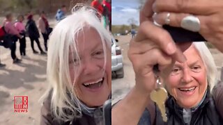 Liberal Psycho Woman Attempts To Shame Journalist At The Border