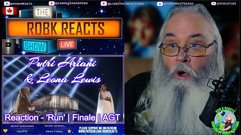 Putri Ariani & Leona Lewis Reaction - 'Run' | Finale | AGT 2023 - First Time Hearing - Requested